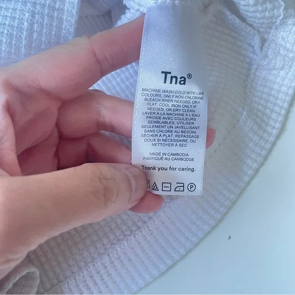 Aritzia Sunday Best Baby Waffle Pant small - Picture 9 of 9